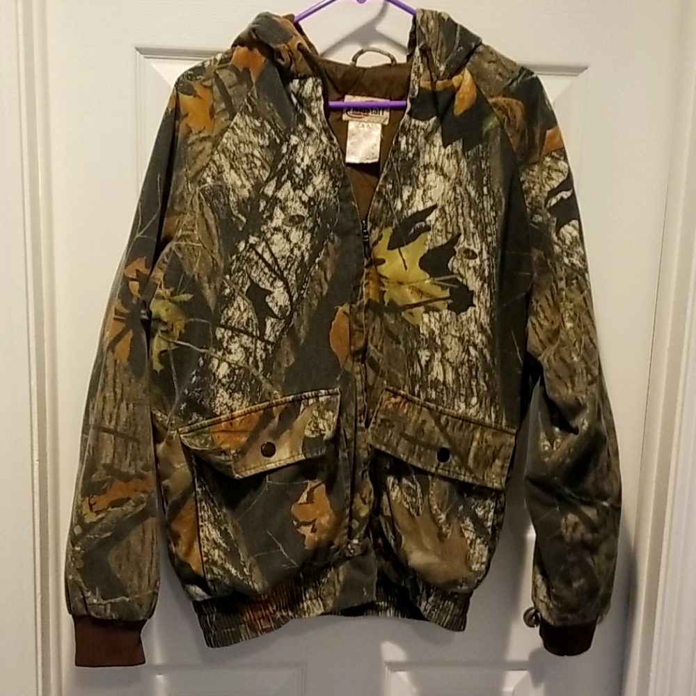 Mens camouflage jacket medium
